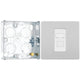 BG Evolve Brushed Steel RJ45 Cat6 Single Data Outlet PCDBSRJ451W with 25mm Steel Back Box