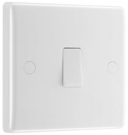 BG 832 Moulded Round Edge | White | 1 Gang 20A 2 Pole Flex Outlet Switch by British General (BG-832)