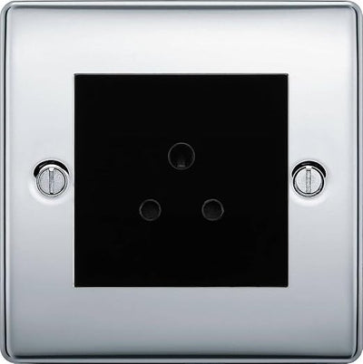 BG Nexus Metal Polished Chrome 2A Unswitched Socket NPC28B