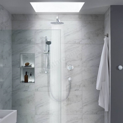 Aqualisa Quartz Classic Smart Div Adj W Bath - GP - QZDA2BVDVFW23