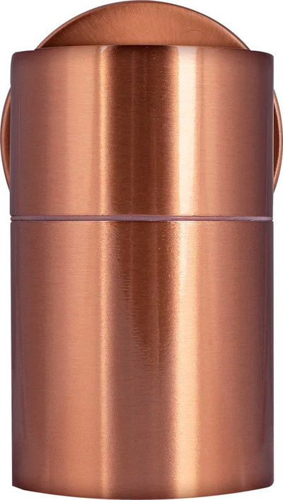 Luceco LEXDSSFCP Azurar Copper IP54 35W Max GU10 LED Single Down Wall Light