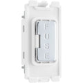 BG RPCFUSE Nexus Grid Polished Chrome 13A Fuse Holder Module