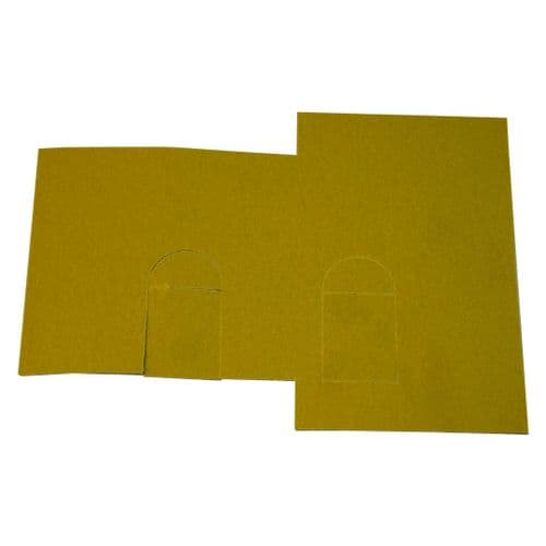 Astroflame Universal Deadlock Kit To Suit 64/76mm Backset C/W Strike Plate - Self Adhesive