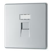 BG FPCRJ451 Nexus Screwless Flat-Plate Single RJ45 Data Outlet Polished Chrome by British General (BG-FPCRJ451-Shopify-SA_1)