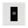 BG White Moulded Satellite Socket NWM64B by British General (BG-NWM64B)