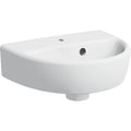 Geberit Selnova 360mm Cloakroom Basin - 1 Tap Hole - 501.406.00.6