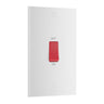 BG 973 Moulded Square Edge | White | 2 Gang 45A 2 Pole Cooker Switch by British General (BG-973)