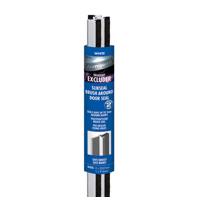 Other Door Hardware: Silkseal PVC Around Door Seal Brown by Astroflame (Astro-ADADSSSB/2057)
