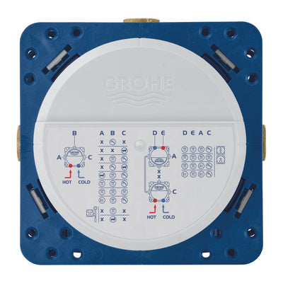 Grohe Rapido SmartBox Universal 3 Outlet 1/2" Rough-In Box