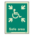 Safe Area Sign