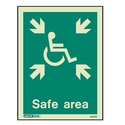 Safe Area Sign – Kent Traders