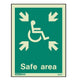 Safe Area Sign