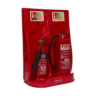 Double Universal Economy Fire Extinguisher Stand - UltraFire