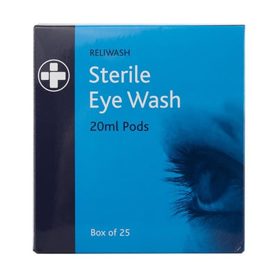 St John Ambulance Eye Wash Pods / Phials