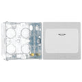 BG Evolve Brushed Steel 16A Key Card Switch PCDBSKYCSW with 35mm Steel Back Box