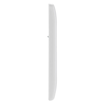 BG 895 Moulded Round Edge | White | 2 Gang Blank Plate