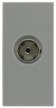 BG EMNSITVG Euro Module Co-Axial (Isolated) Connection - Grey by British General (BG-EMNSITVG)