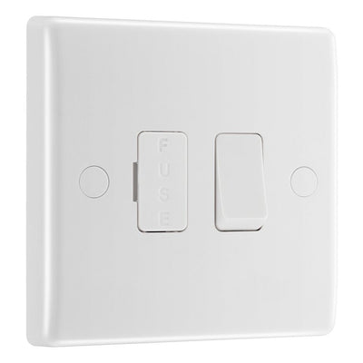 BG Nexus 13A 2 Pole Flex Outlet Switched Fused Connection & 32mm Pattress Box