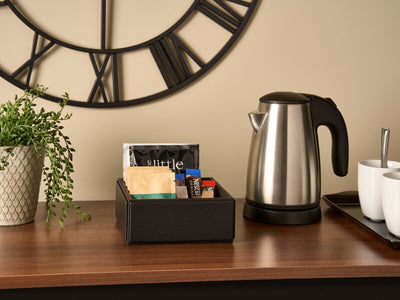 Corby Highland Sachet Holder in Black Leather by Corby of Windsor (Corby-26819)