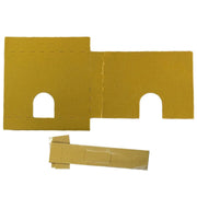 Astroflame FB1/FB2 Deadlock Kit C/W Strike Plate - Self Adhesive by Astroflame (Astro-AFFLEXIFBDLK)