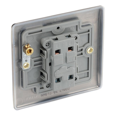 BG Nexus Antique Brass 20A 16AX Intermediate Light Switch NAB13 with 35mm Steel Back Box