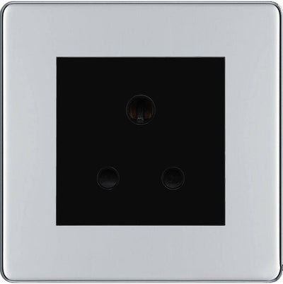 BG Nexus Screwless Polished Chrome 5A Unswitched Socket FPC29MB