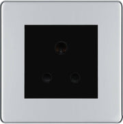 BG Nexus Screwless Polished Chrome 5A Unswitched Socket FPC29MB by British General (BG-FPC29MB)