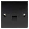 BG NMBBTM1 Nexus Metal Matt Black 1 Gang Master Telephone Socket by British General (BG-NMBBTM1-Shopify-SA_1)