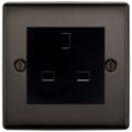 BG Nexus Black Nickel 13A Unswitched Socket NBNUSSB