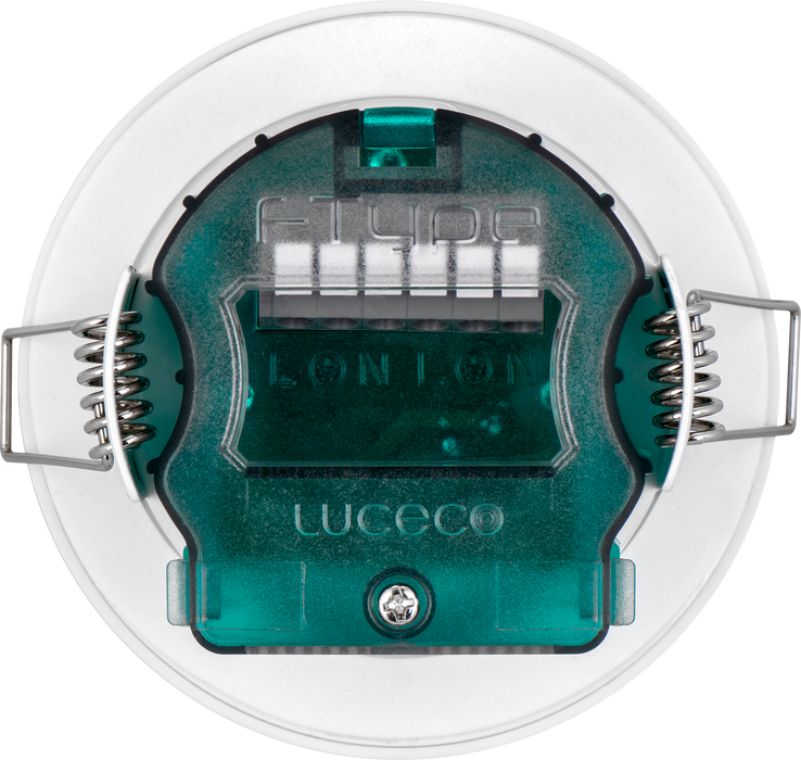 Luceco EFTF5W40 FType Essence White IP65 5W 550lm 4000K 90mm Dimmable Fire-Rated LED Downlight