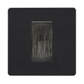BG Evolve Matt Black Screwless Single 1 Gang Brush Cable Entry
