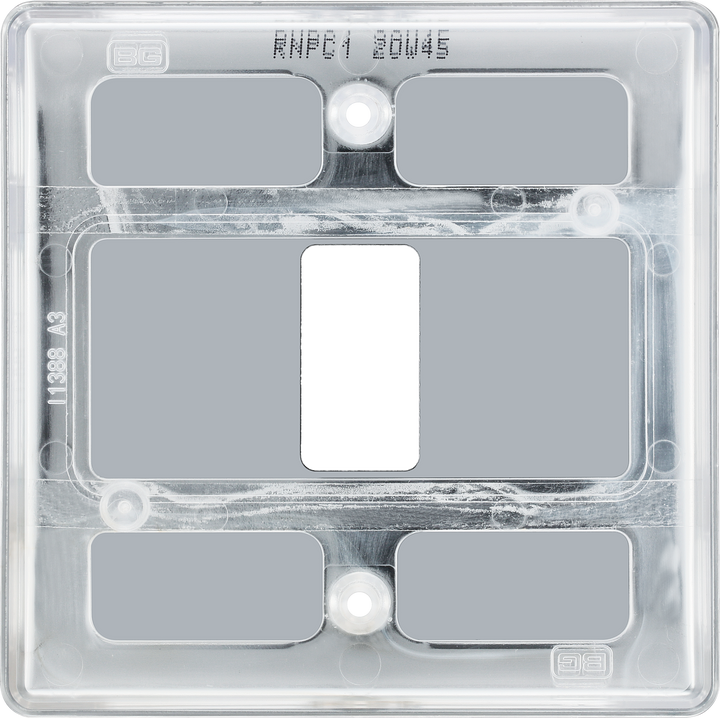 RNPC1 Back - The Grid modular range from British General allows you to build your own module configuration with a variety of combinations and finishes.