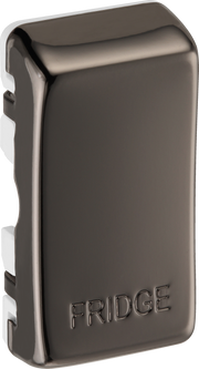 BG RRFDBN Nexus Grid Black Nickel 'FRIDGE' Rocker