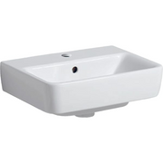Geberit Selnova Compact Countertop Basin 450mm - 1 Tap Hole - 501.515.00.6 by Geberit (Geberit-501.515.00.6)