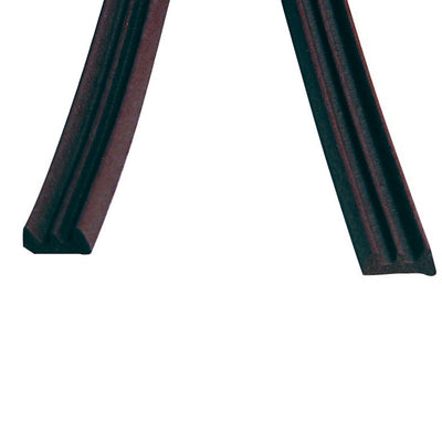 124978: E Profile Door/Glazing Seal Brown / 5 metres by Astroflame (Astro-ADESB/5)
