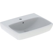 Geberit Selnova Square Countertop Basin 550mm - 1 Tap Hole - 501.462.00.6 by Geberit (Geberit-501.462.00.6)