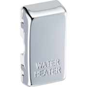 BG RRWHPC Nexus Grid Polished Chrome 'WATER HEATER' Rocker by British General (BG-RRWHPC-Shopify-SA_1)