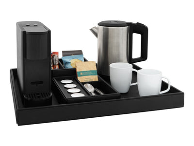 Corby Highland Large Tray in Black Leather by Corby of Windsor (Corby-26817)