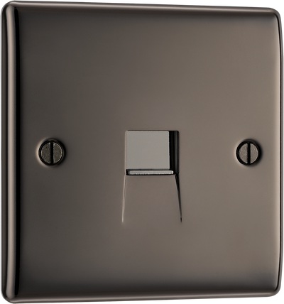 NBNBTM1 Front - This master telephone socket from British General uses a screw terminal connection and should be used where your telephone line enters your property.