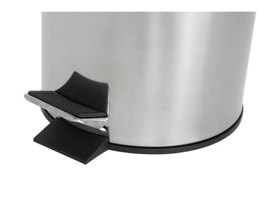 Corby Croft Pedal Bin in Polished Steel, 3L by Corby of Windsor (Corby-3451)