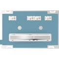 Geberit Sigma50 Customisable Dual Flush Plate - Brushed Chrome - 115.788.00.2