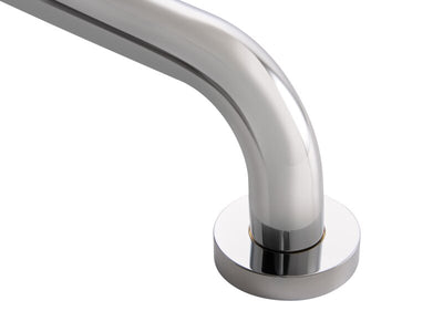 Corby Harrogate Grab Rail in Polished Steel