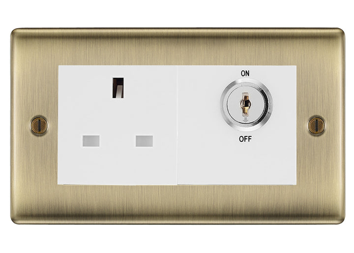 BG Nexus Antique Brass 13A Double Pole Key – Kent Traders