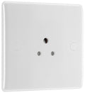 BG 828 Moulded Round Edge | White | 1 Gang 2A Unswitched Round Pin Socket