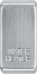 BG Electrical RRWHBS Nexus Grid Brushed Steel Rocker Water Heater
