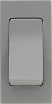 BG EMSW13G Euro Module 10AX Intermediate Switch - Grey by British General (BG-EMSW13G)