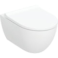 Geberit Acanto Wall Hung Pan With Seat - Turboflush - 530mm - 502.718.00.1