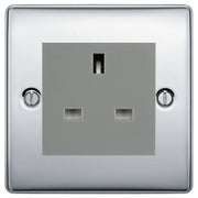BG Nexus Polished Chrome 13A Unswitched Socket NPCUSSG by British General (BG-NPCUSSG)