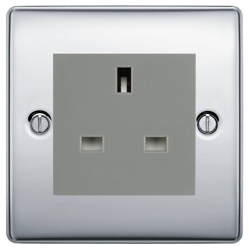 BG Nexus Polished Chrome 13A Unswitched Socket NPCUSSG