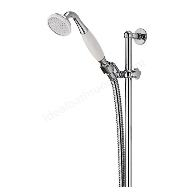 Aqualisa AQUATIQUE Shower Kit; Adjustable Height; for Concealed Valve; Chrome - 560.01